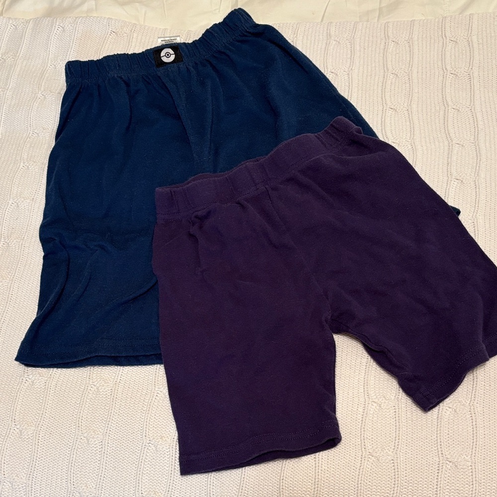 2 pairs boys sleep shorts
